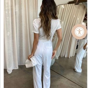 White trousers